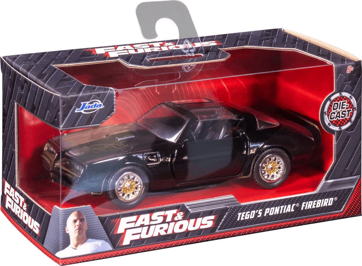 JAD30763 Fast and Furious - 1977 Pontiac Firebird 1:32 Scale Hollywood Ride - Jada Toys - Titan Pop Culture