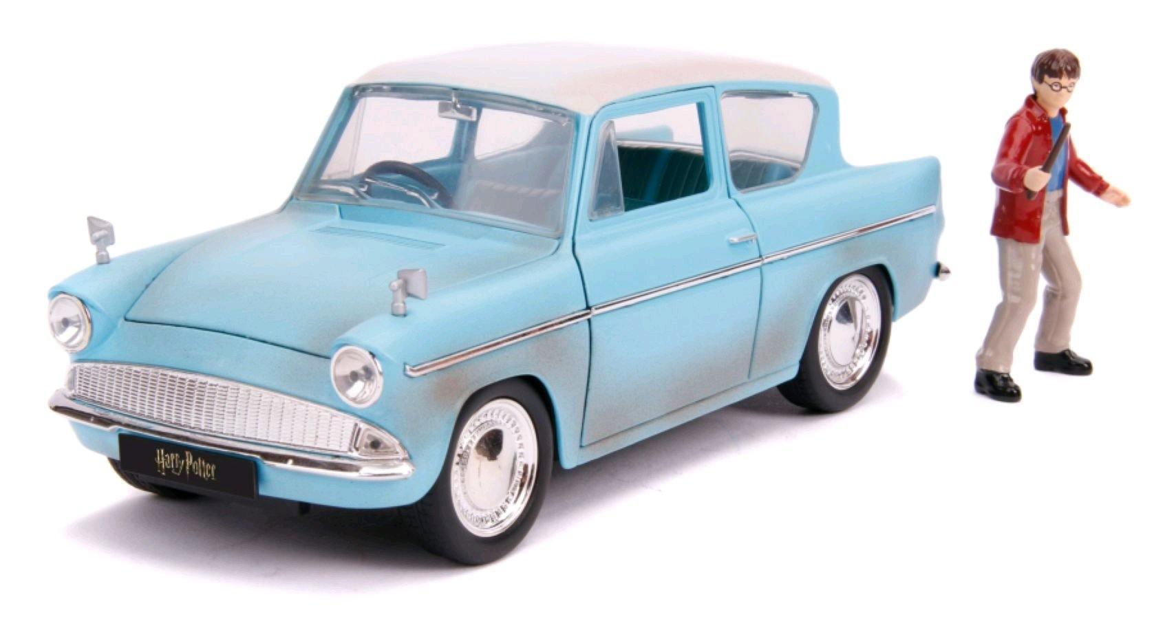 JAD31127 Harry Potter - 1959 Ford Anglia 1:24 Hollywood Ride Diecast Vehicle - Jada Toys - Titan Pop Culture