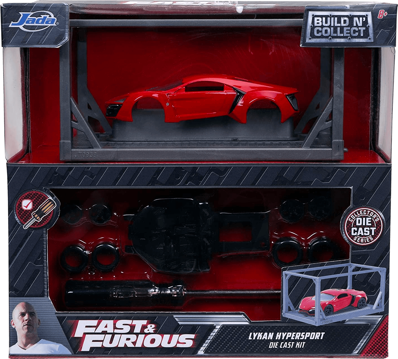 JAD31289 Fast and Furious - Lykan Hypersport 1:55 Scale Diecast Model Kit - Jada Toys - Titan Pop Culture