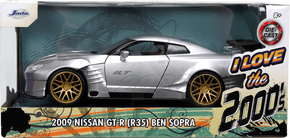 JAD31377 I Love The - 2000's 2009 Nissan GT R35 1:24 Scale - Jada Toys - Titan Pop Culture