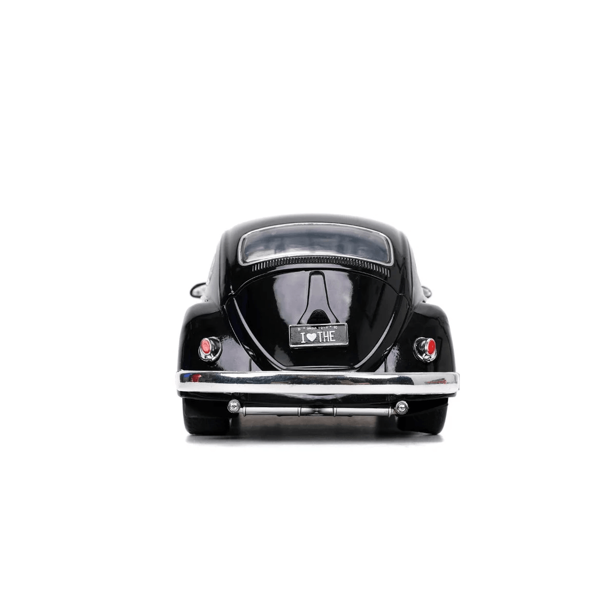 JAD31382 I Love The - 50's 1959 Volkswagon Beetle 1:24 Scale - Jada Toys - Titan Pop Culture