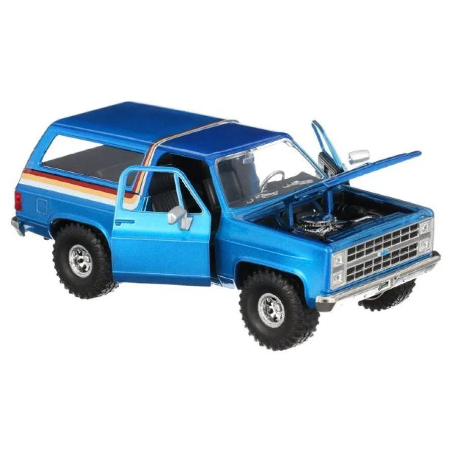 JAD31396 Just Trucks - 1980 Chevy K5 Blazer Blue 1:24 Scale - Jada Toys - Titan Pop Culture