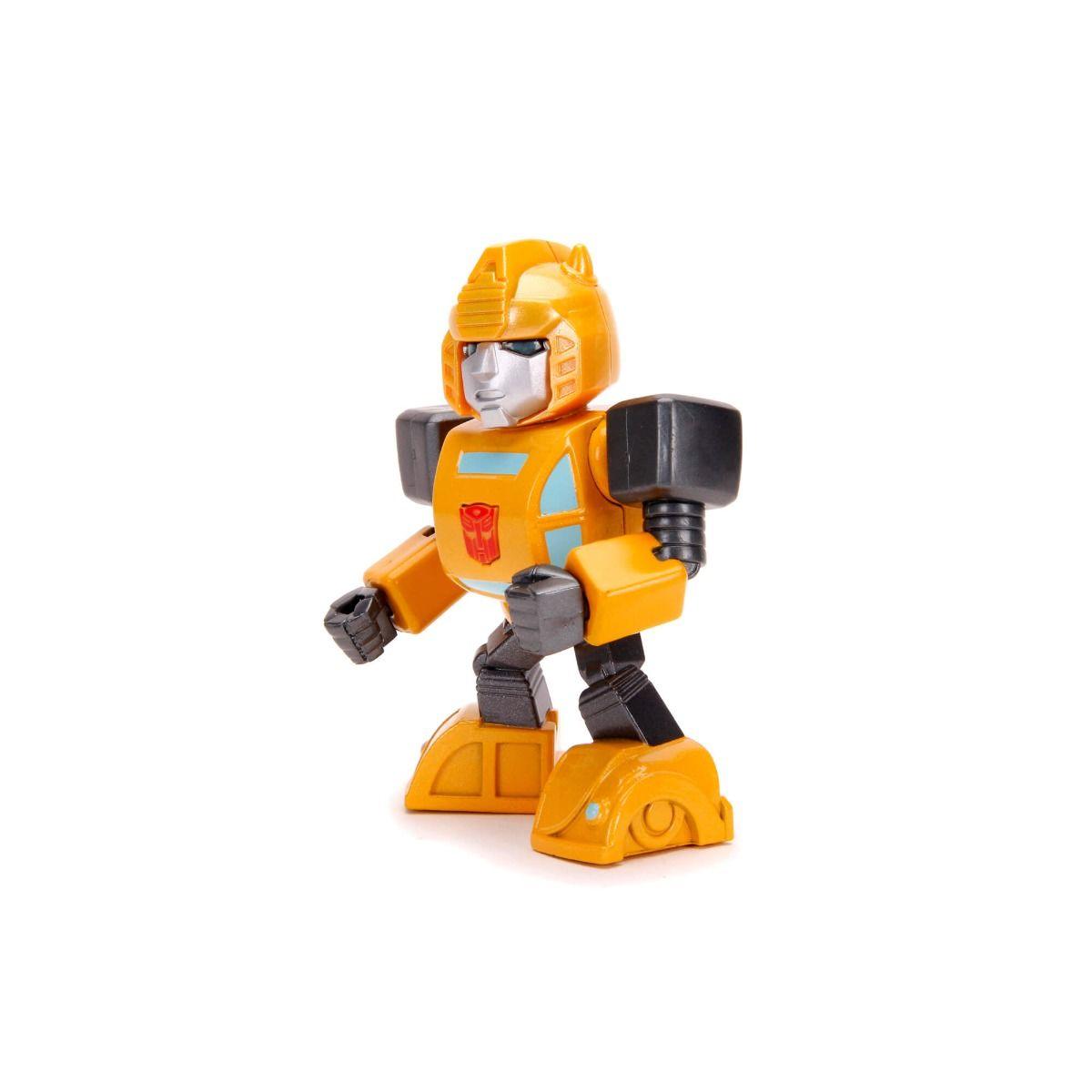 JAD31399 Transformers - Bumblebee Cartoon 4" Metals - Jada Toys - Titan Pop Culture
