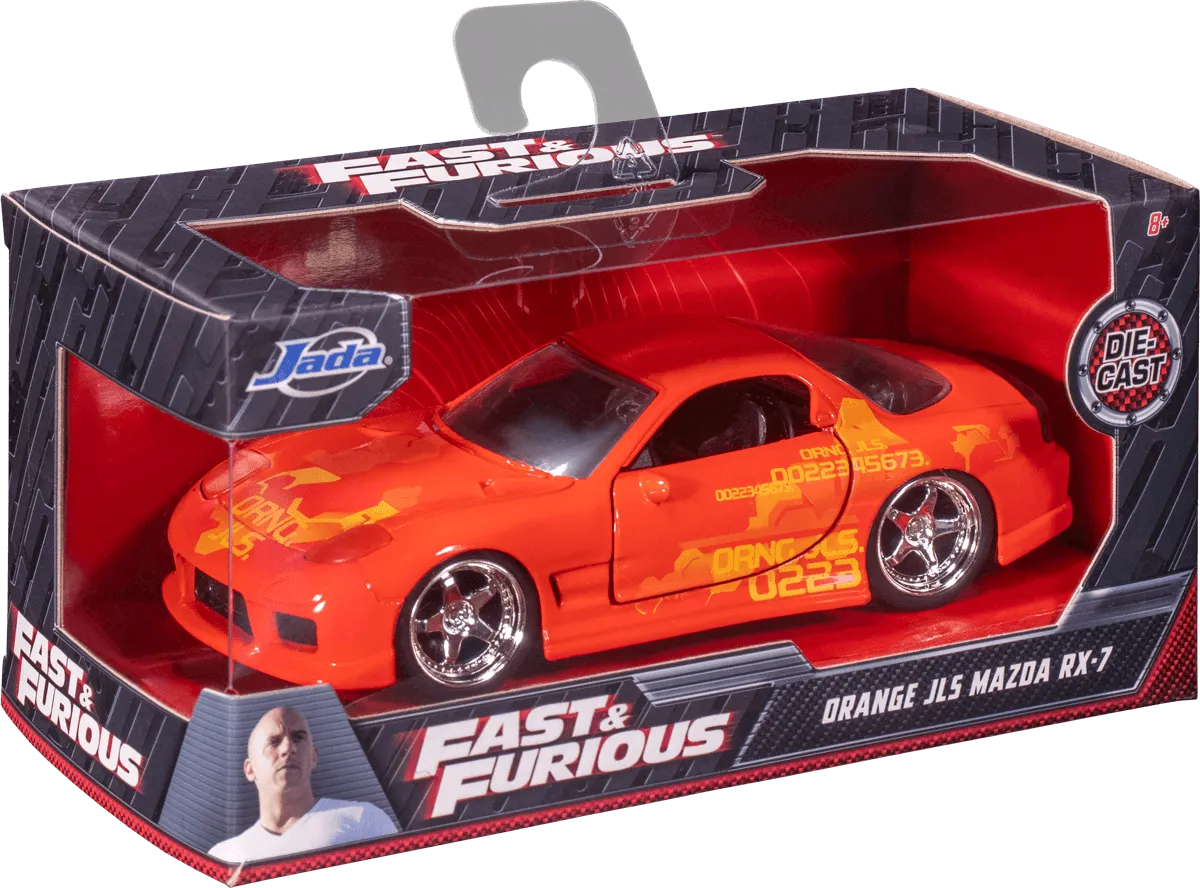 JAD31442 Fast and Furious - 1993 Mazda RX-7 1:32 Scale Hollywood Ride - Jada Toys - Titan Pop Culture