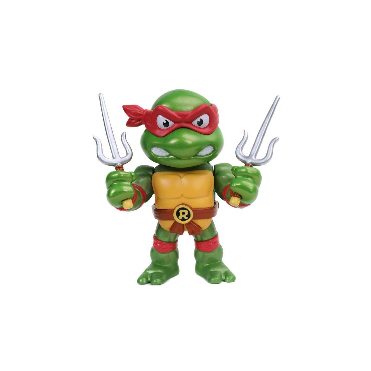 JAD31794 Teenage Mutant Ninja Turtles (TV 1987) - Raphael 4" Metals Figure - Jada Toys - Titan Pop Culture