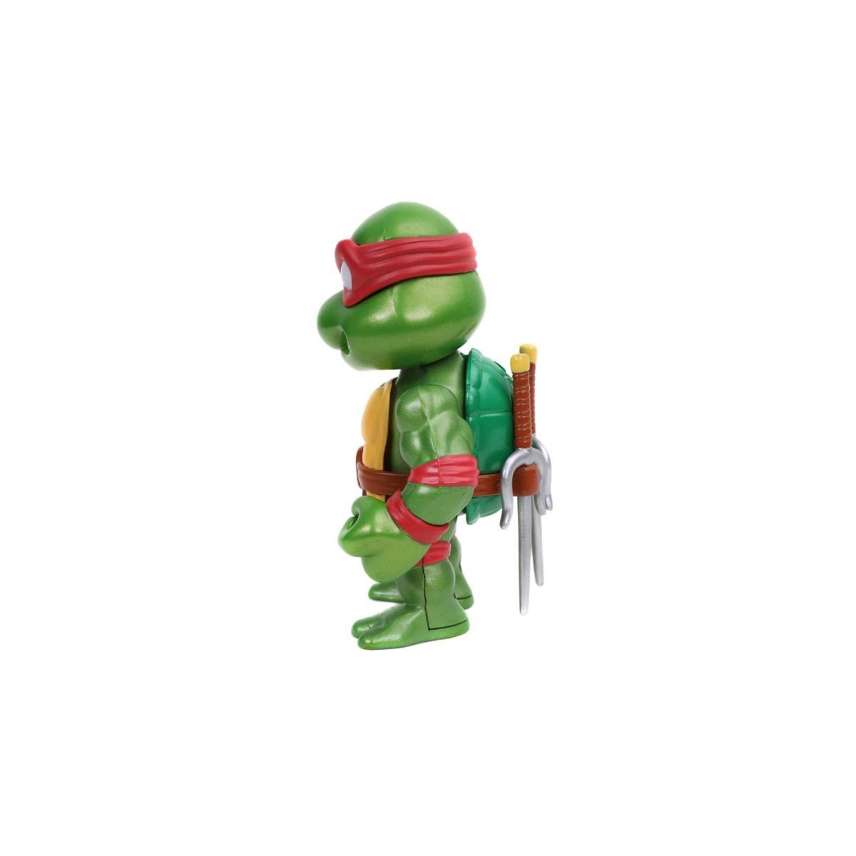 JAD31794 Teenage Mutant Ninja Turtles (TV 1987) - Raphael 4" Metals Figure - Jada Toys - Titan Pop Culture