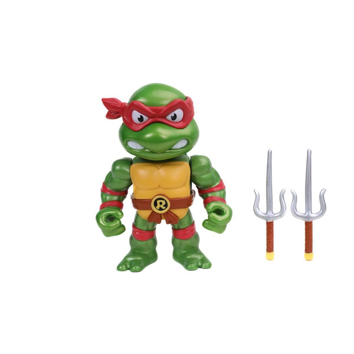 JAD31794 Teenage Mutant Ninja Turtles (TV 1987) - Raphael 4" Metals Figure - Jada Toys - Titan Pop Culture