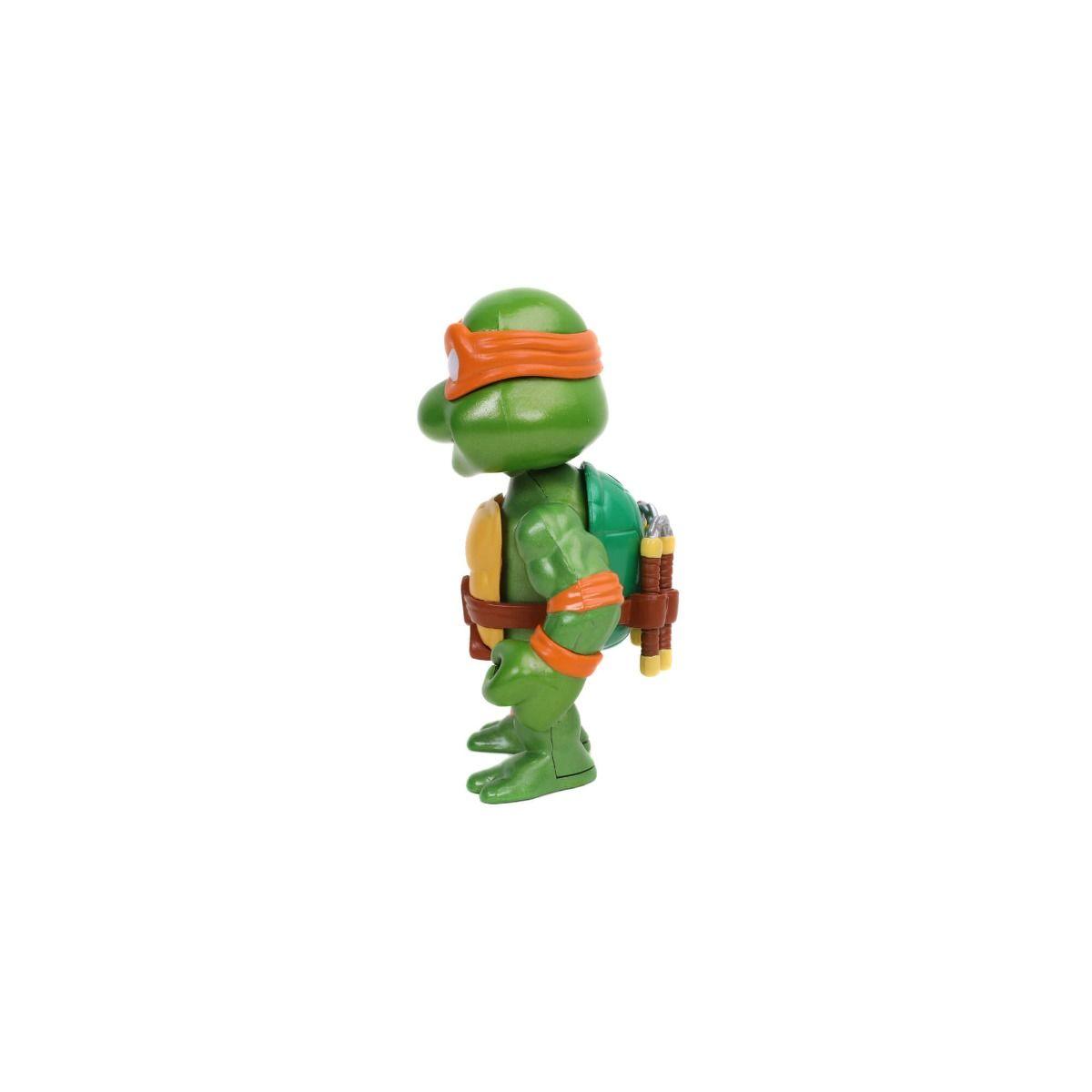 JAD31848 Teenage Mutant Ninja Turtles (TV 1987) - Michelangelo 4" Metals Figure - Jada Toys - Titan Pop Culture