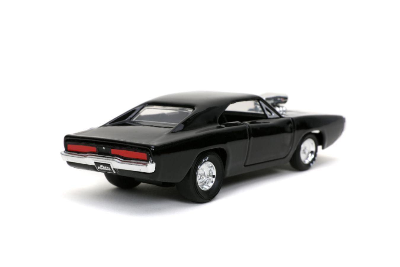 JAD32215 Fast and Furious 9: The Fast Saga - 1970 Dodge Charger Black 1:32 Scale Hollywood Ride - Jada Toys - Titan Pop Culture