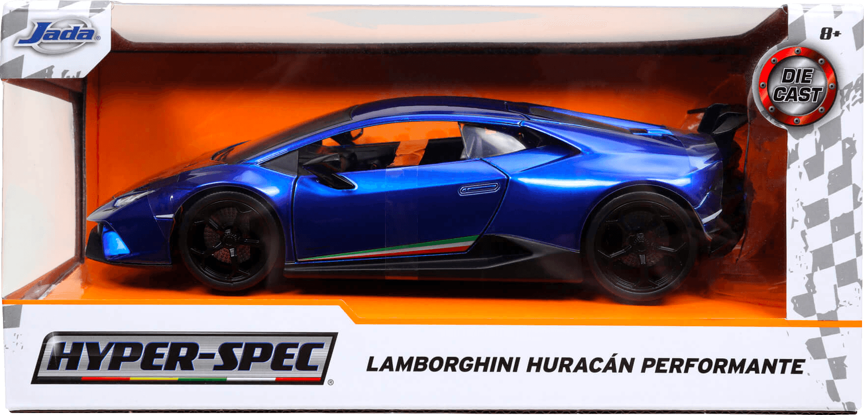 JAD32256 Hyperspec - 2017 Lamborghini Huracan Blue 1:24 Scale - Jada Toys - Titan Pop Culture
