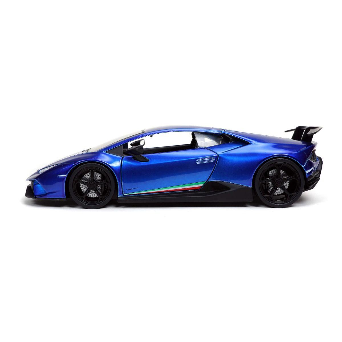 JAD32256 Hyperspec - 2017 Lamborghini Huracan Blue 1:24 Scale - Jada Toys - Titan Pop Culture