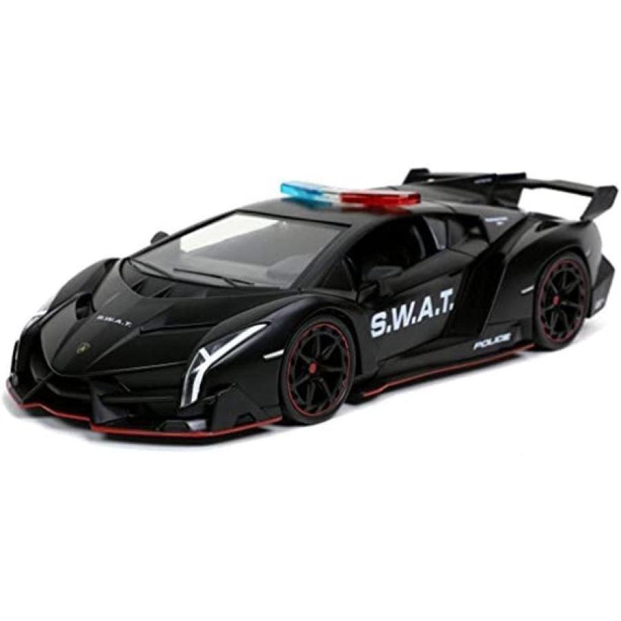 JAD32261 Hyperspec - 2017 Lamborghini Veneno Black 1:24 Scale - Jada Toys - Titan Pop Culture