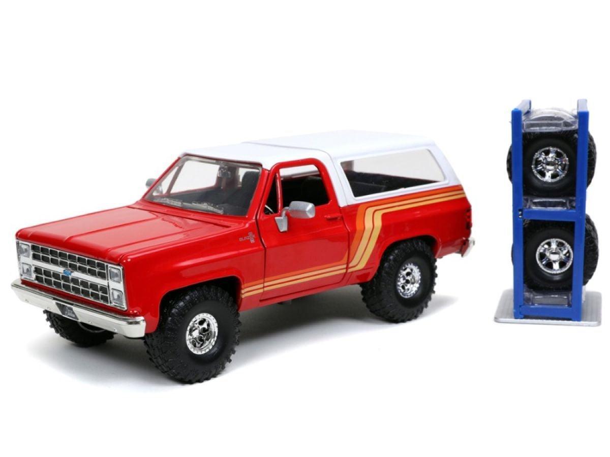 JAD32308 Just Trucks - 1980 Chevy K5 Blazer 1:24 Scale - Jada Toys - Titan Pop Culture