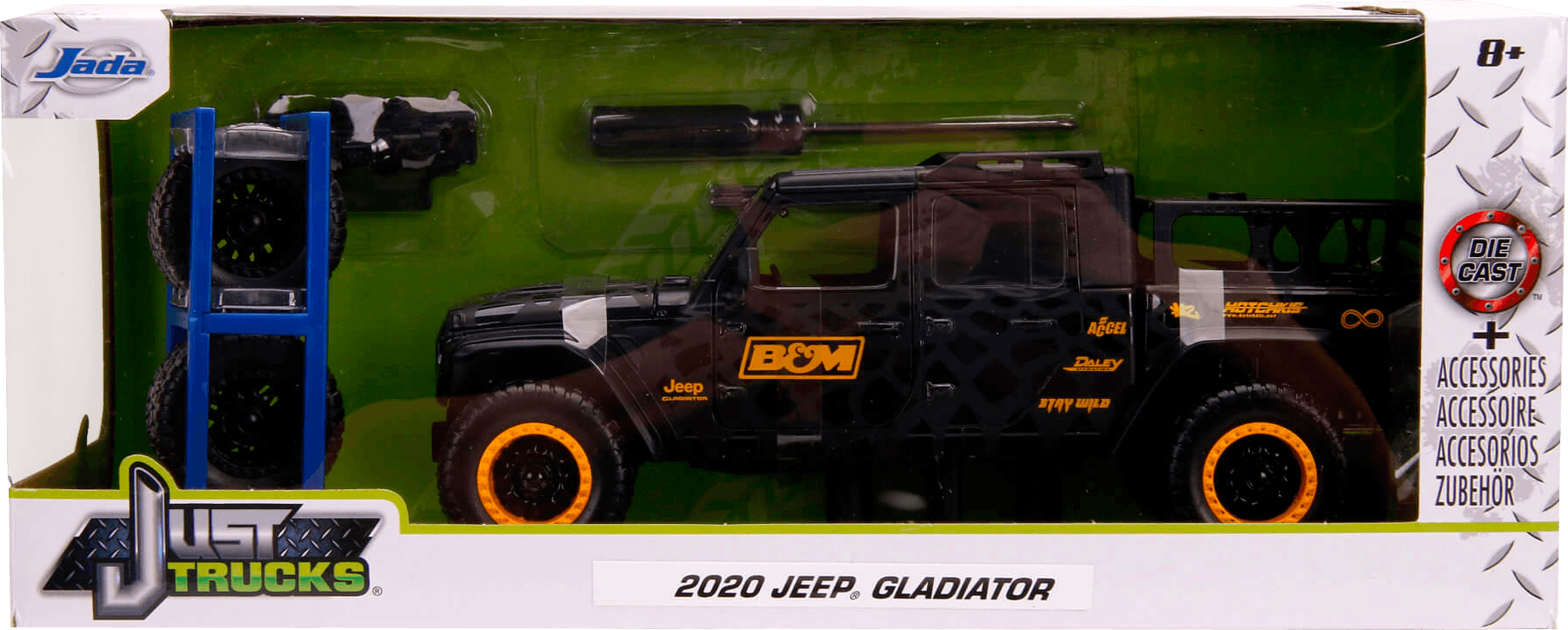 JAD32423 Just Trucks - 2020 Jeep Gladiator 1:24 Scale - Jada Toys - Titan Pop Culture