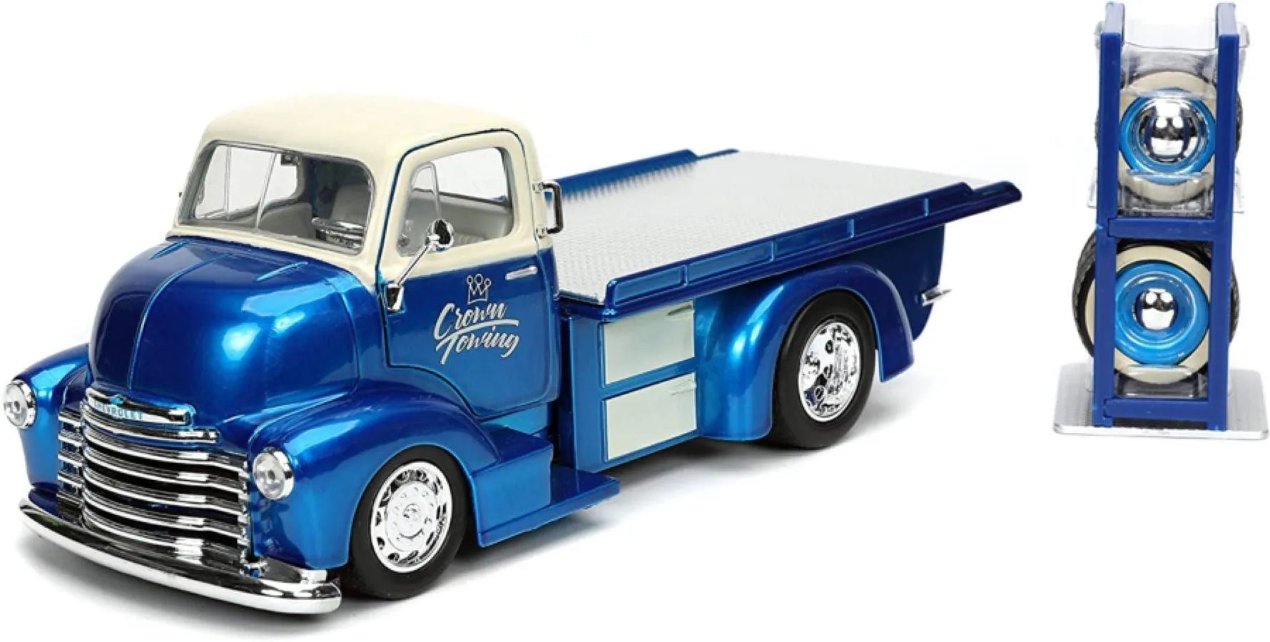 JAD32708 Just Trucks - 1952 Chevy COE Flatbed 1:24 Scale - Jada Toys - Titan Pop Culture