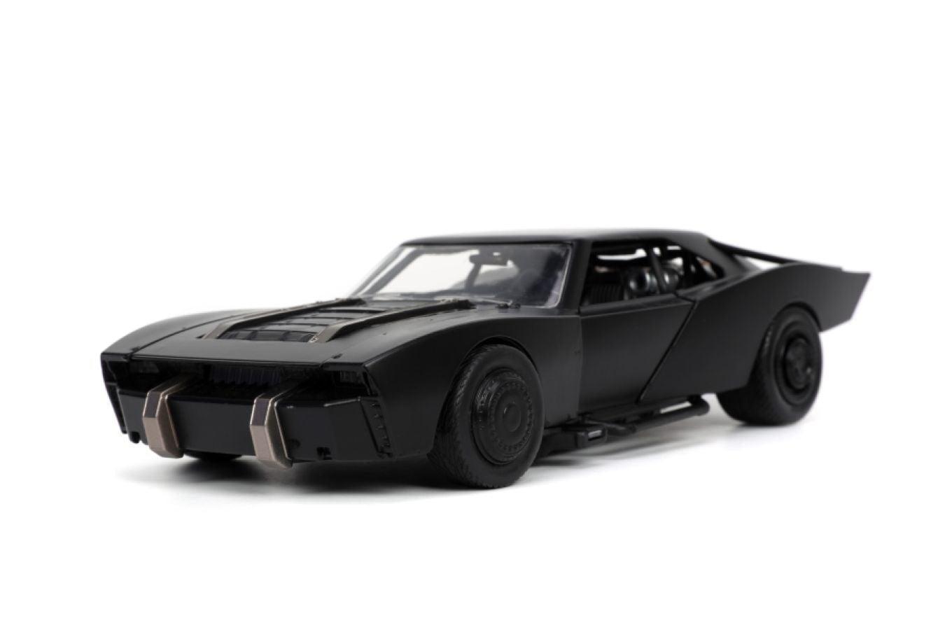 JAD32731 The Batman - Batmobile with Batman 1:24 Scale Hollywood Ride - Jada Toys - Titan Pop Culture