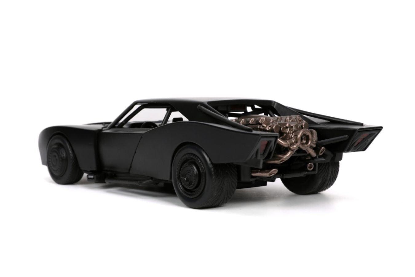 JAD32731 The Batman - Batmobile with Batman 1:24 Scale Hollywood Ride - Jada Toys - Titan Pop Culture