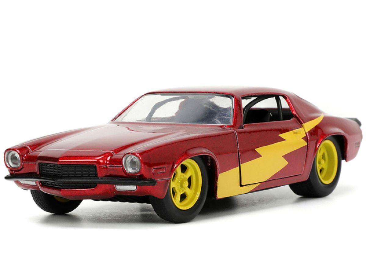 JAD33086 Flash (comics) - The Flash & 1973 Chevrolet Camero 1:32 Scale Hollywood Ride - Jada Toys - Titan Pop Culture