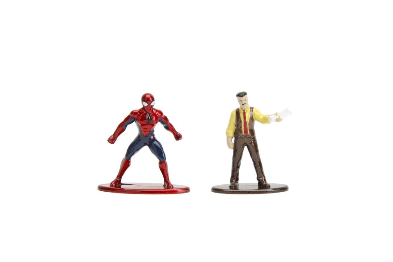 JAD33659 Spider-Man (comics) - New York City Deluxe Nano Scene with 2-Figure - Jada Toys - Titan Pop Culture