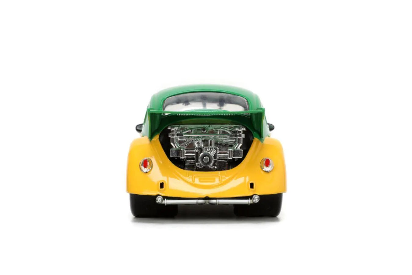 JAD33741 Teenage Mutant Ninja Turtles (TV 1987) - VW Beetle with Michelangelo 1:24 Scale - Jada Toys - Titan Pop Culture