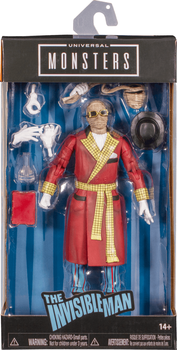 JAD33776 Universal Monsters - Invisible Man Deluxe 6" Action Figure - Jada Toys - Titan Pop Culture