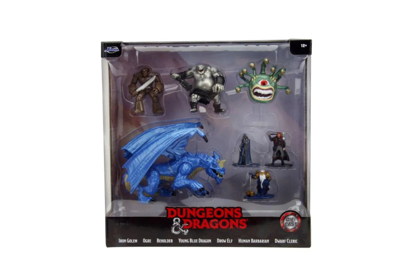 JAD34242 Dungeons & Dragons - Deluxe NanoFig Boxed Set - Jada Toys - Titan Pop Culture