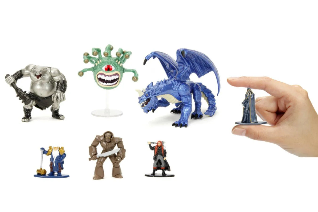 JAD34242 Dungeons & Dragons - Deluxe NanoFig Boxed Set - Jada Toys - Titan Pop Culture