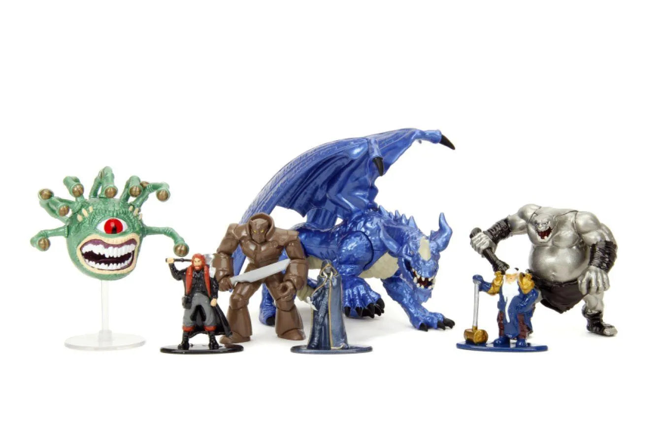 JAD34242 Dungeons & Dragons - Deluxe NanoFig Boxed Set - Jada Toys - Titan Pop Culture