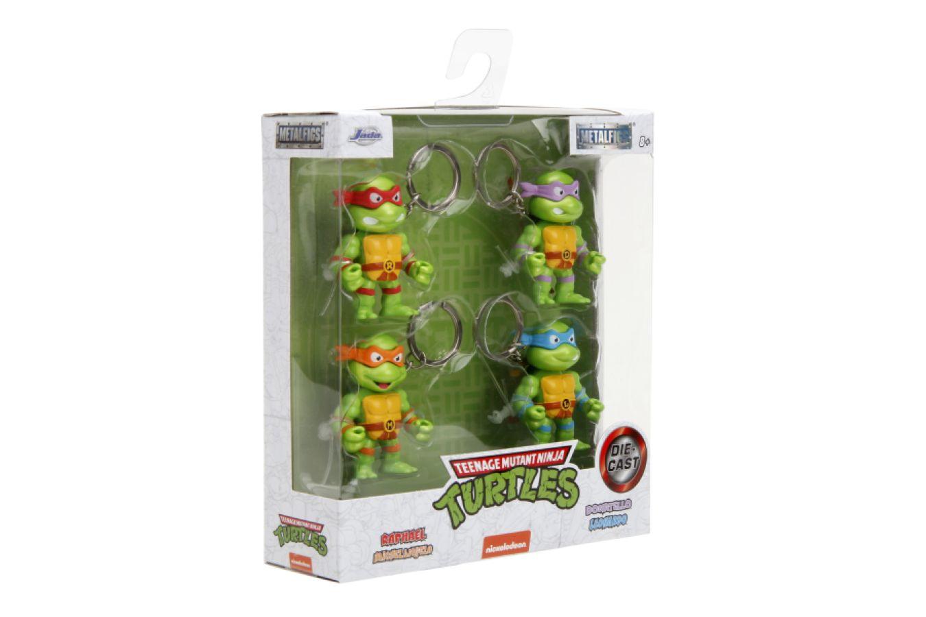 JAD34359 Teenage Mutant Ninja Turtles - 2.5" MetalFigs 4-Pack - Jada Toys - Titan Pop Culture