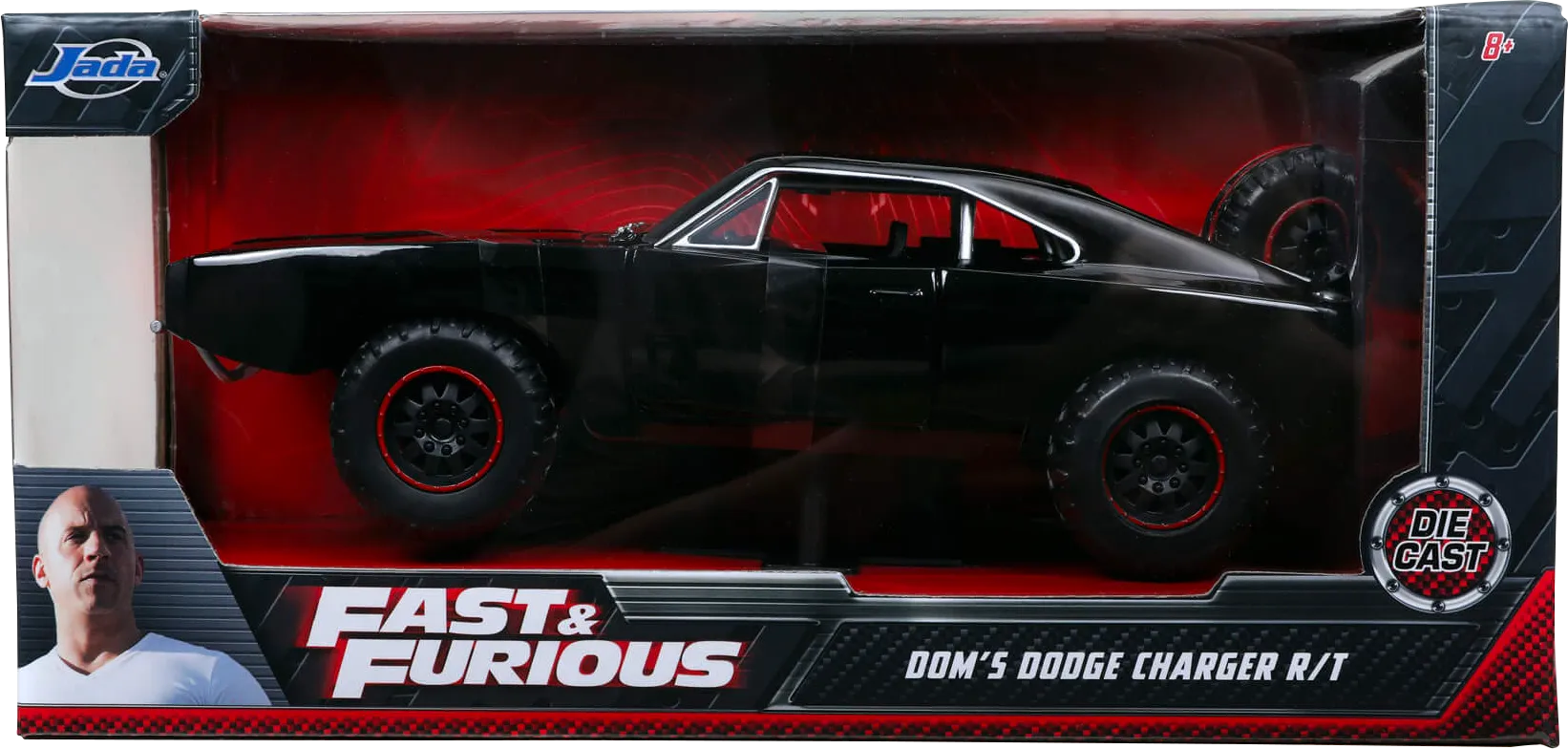 JAD97038 Fast and Furious - Dom's Dodge Charger Off Road 1:24 Scale Hollywood Ride - Jada Toys - Titan Pop Culture