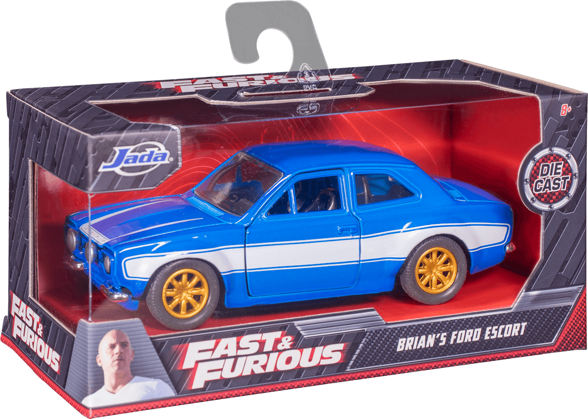 JAD97188 Fast and Furious - Ford Escort RS2000 MK1 1:32 Scale Hollywood Ride - Jada Toys - Titan Pop Culture