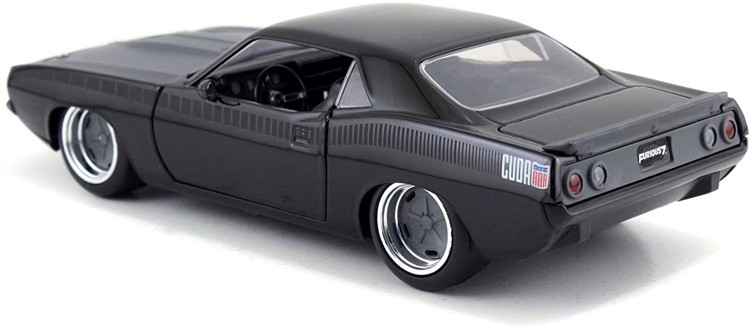 JAD97195 Fast and Furious - 1973 Plymouth Barracuda 1:24 Scale Hollywood Ride - Jada Toys - Titan Pop Culture