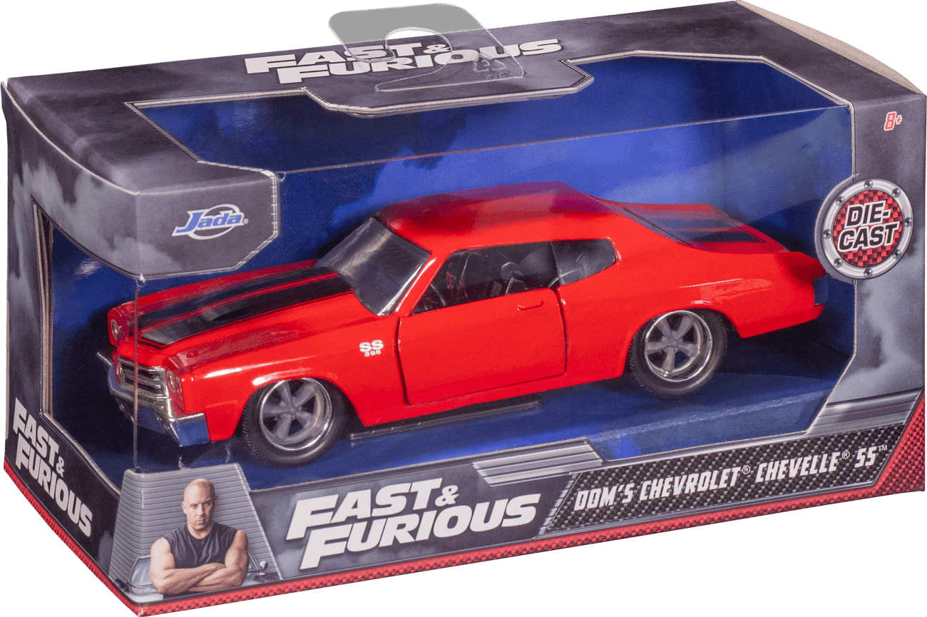 JAD97380 Fast and Furious - 1970 Chevy Chevelle 1:32 Scale Hollywood Ride - Jada Toys - Titan Pop Culture