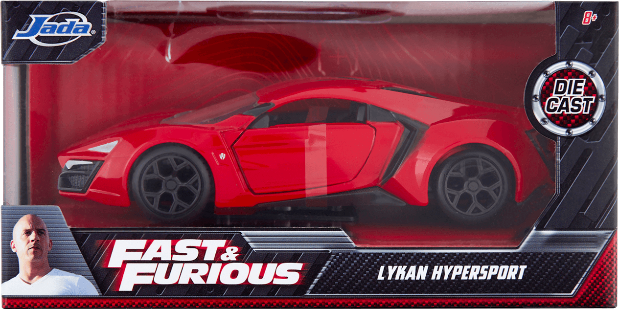 JAD97386 Fast and Furious - Lykan Hypersport 1:32 Hollywood Ride - Jada Toys - Titan Pop Culture