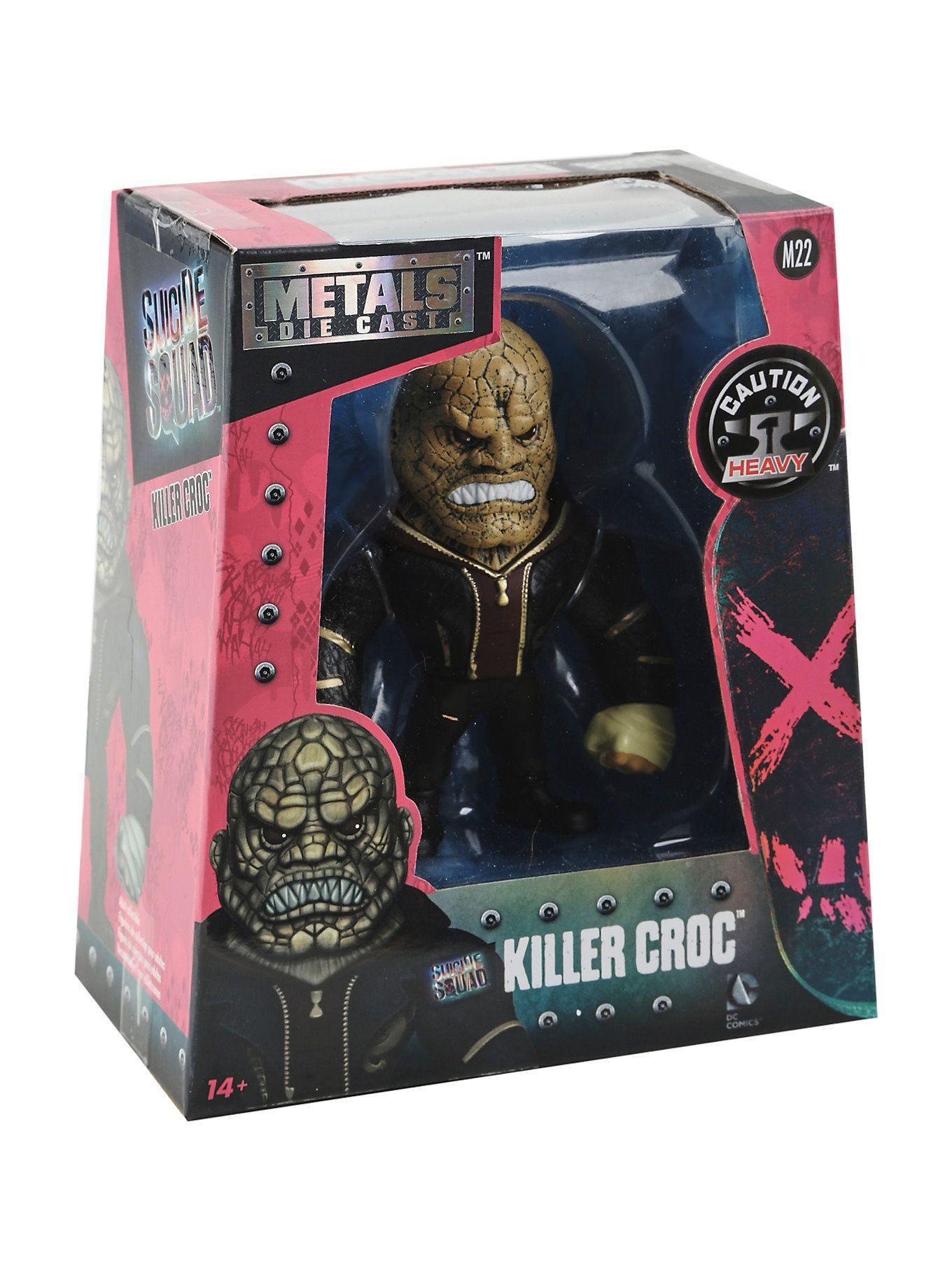 JAD97570 Suicide Squad (2016) - Killer Croc 4" Metals Wave 1 - Jada Toys - Titan Pop Culture