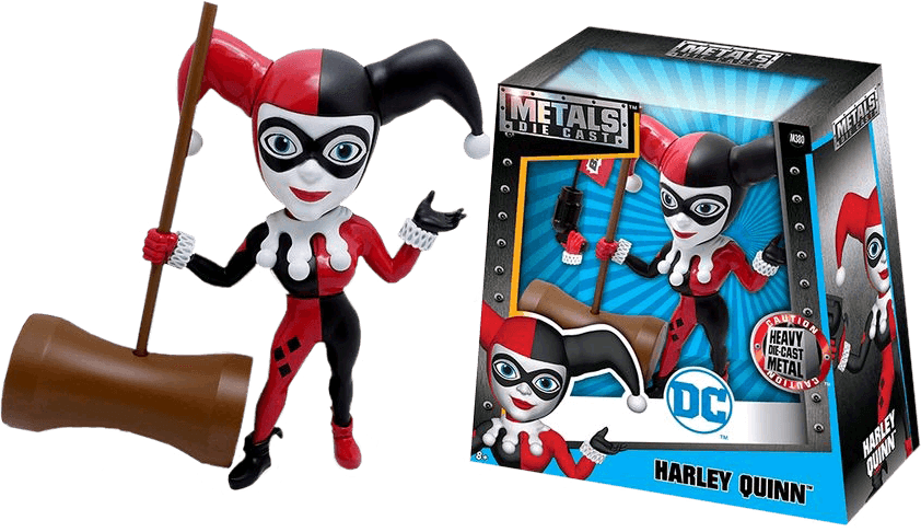 JAD97888 DC Comics - Harley Quinn 6" Metals - Jada Toys - Titan Pop Culture