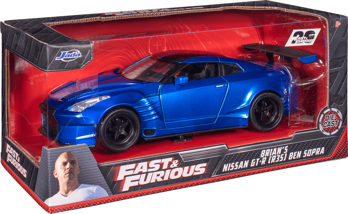 JAD98271 Fast and Furious 8 - '09 Nissan GT-R Ben Sopra 1:24 Scale Hollywood Ride - Jada Toys - Titan Pop Culture