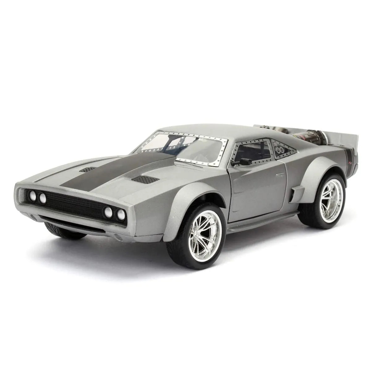 JAD98291 Fast and Furious - Dom's Ice Charger 1:24 Scale Hollywood Ride - Jada Toys - Titan Pop Culture