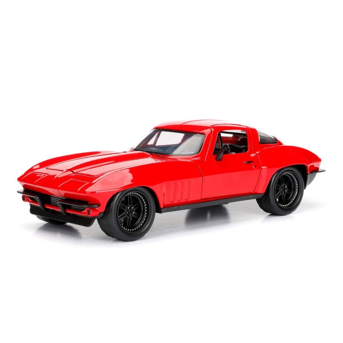 JAD98298 Fast and Furious 8 - '66 Chevy Corvette 1:24 Scale Hollywood Ride - Jada Toys - Titan Pop Culture