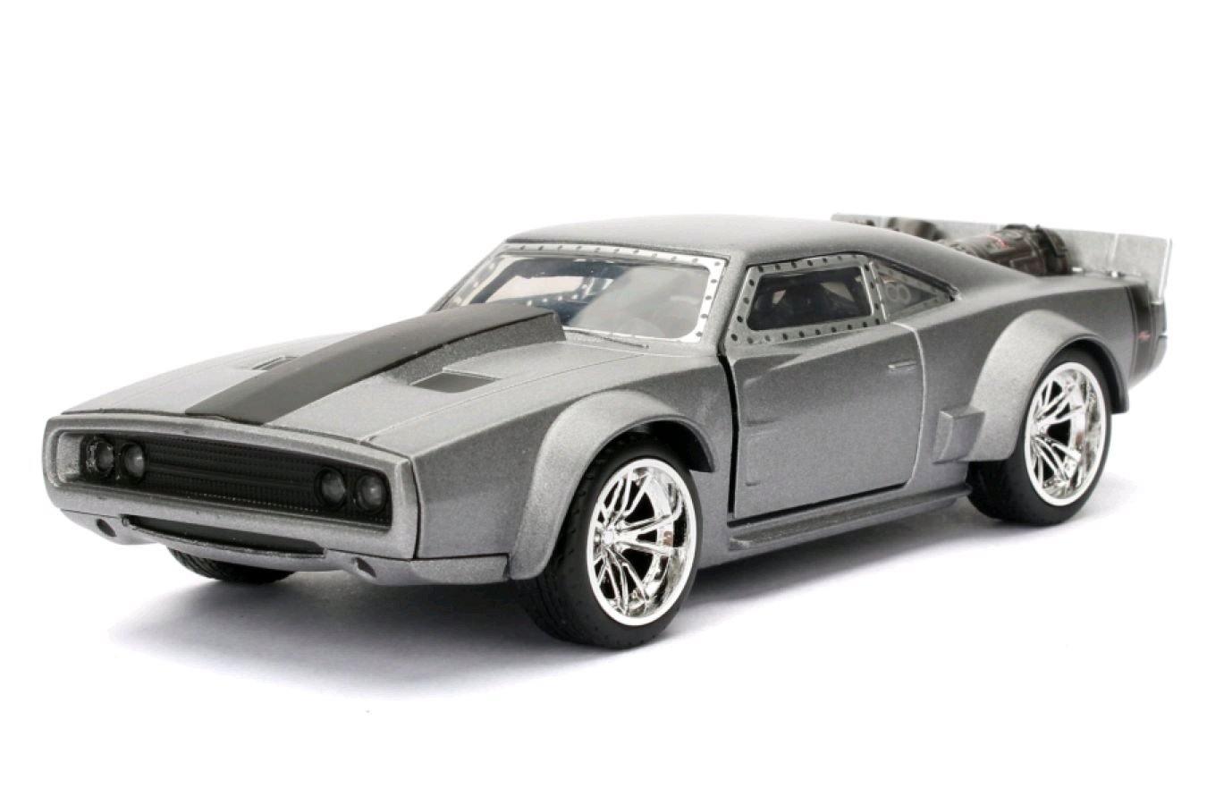 JAD98299 Fast and Furious - FF8 Ice Charger 1:32 Hollywood Ride - Jada Toys - Titan Pop Culture