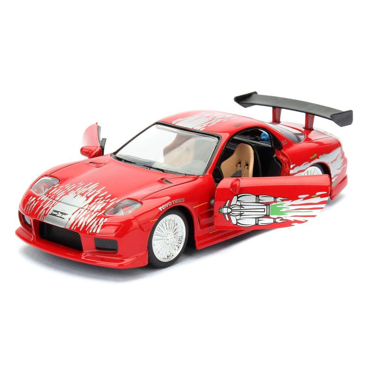 JAD98377 Fast and Furious - Dom's Mazda RX-7 1:32 Scale Hollywood Ride - Jada Toys - Titan Pop Culture