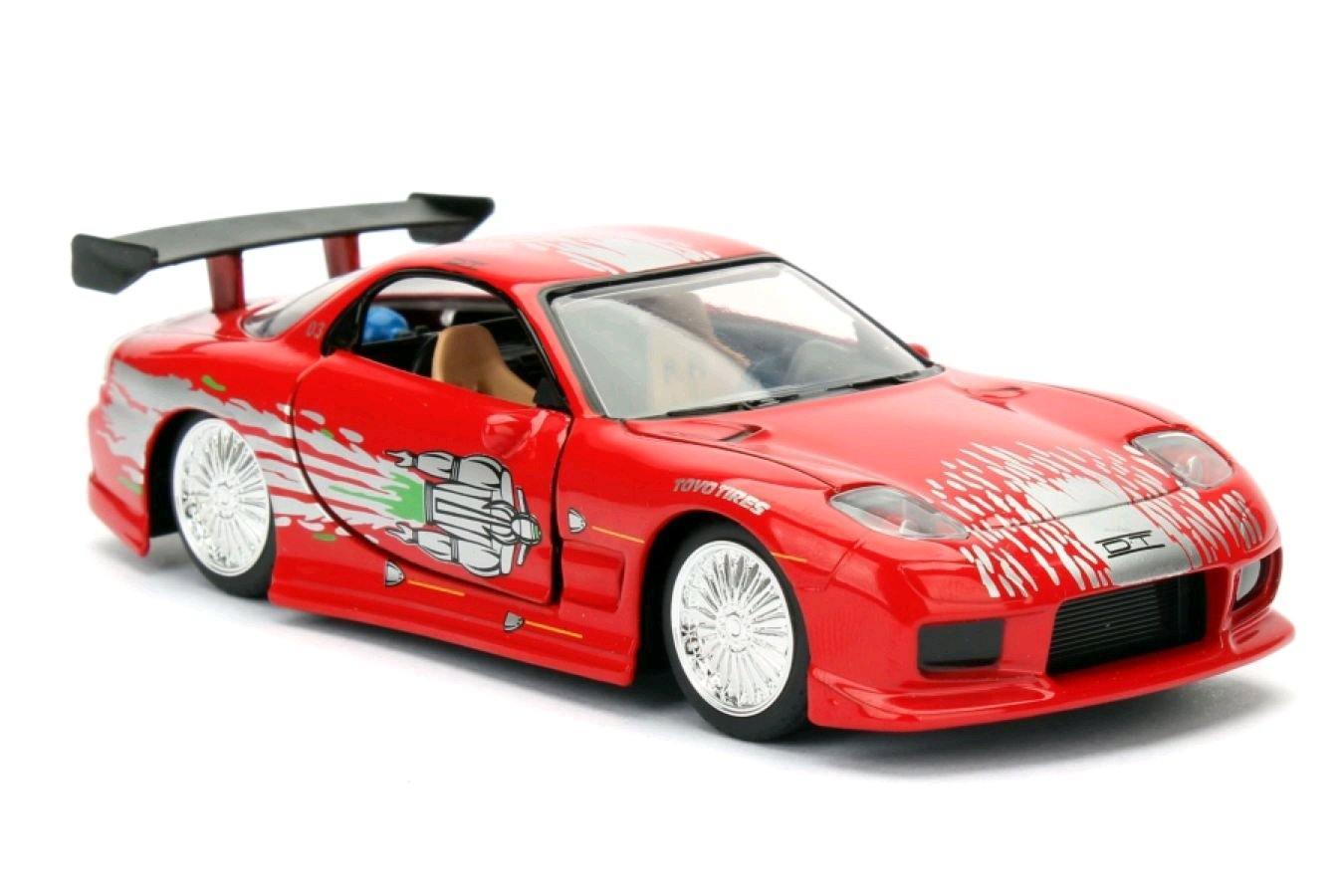 JAD98377 Fast and Furious - Dom's Mazda RX-7 1:32 Scale Hollywood Ride - Jada Toys - Titan Pop Culture