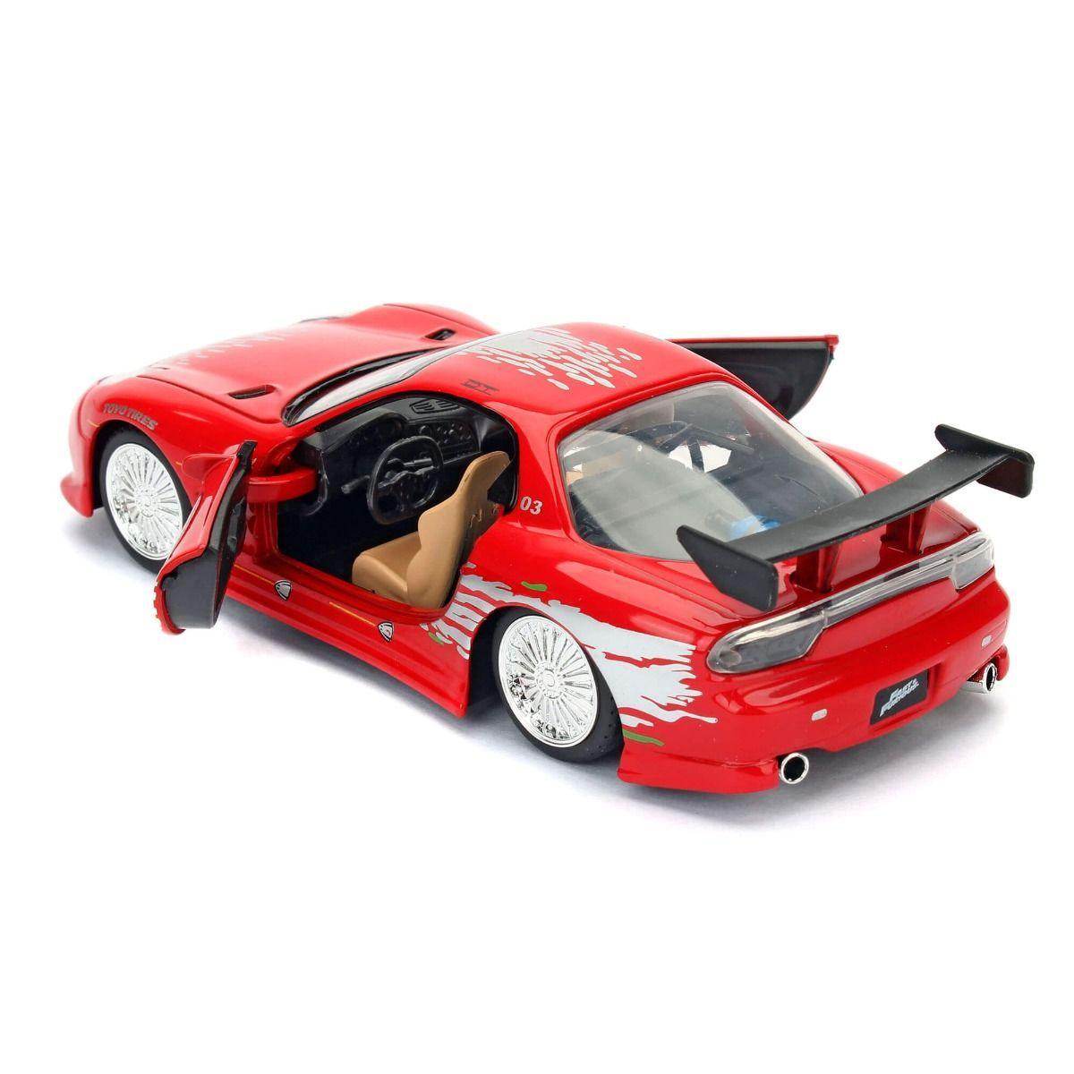 JAD98377 Fast and Furious - Dom's Mazda RX-7 1:32 Scale Hollywood Ride - Jada Toys - Titan Pop Culture