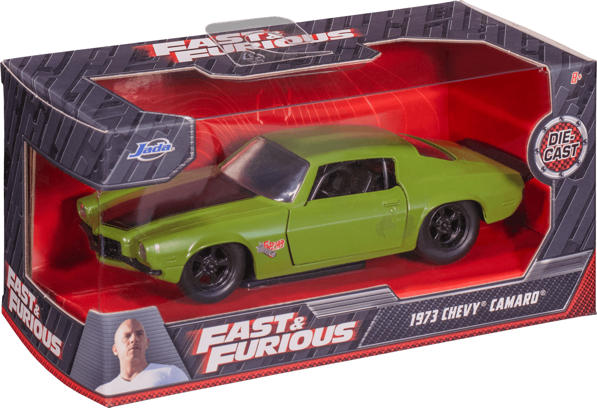 JAD99521 Fast and Furious - 1973 Chevy Camaro 1:32 Scale Hollywood Ride - Jada Toys - Titan Pop Culture