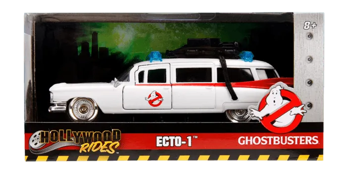 JAD99748 Ghostbusters (1984) - Ecto-1 Hollywood Rides 1:32 Scale Diecast Vehicle - Jada Toys - Titan Pop Culture