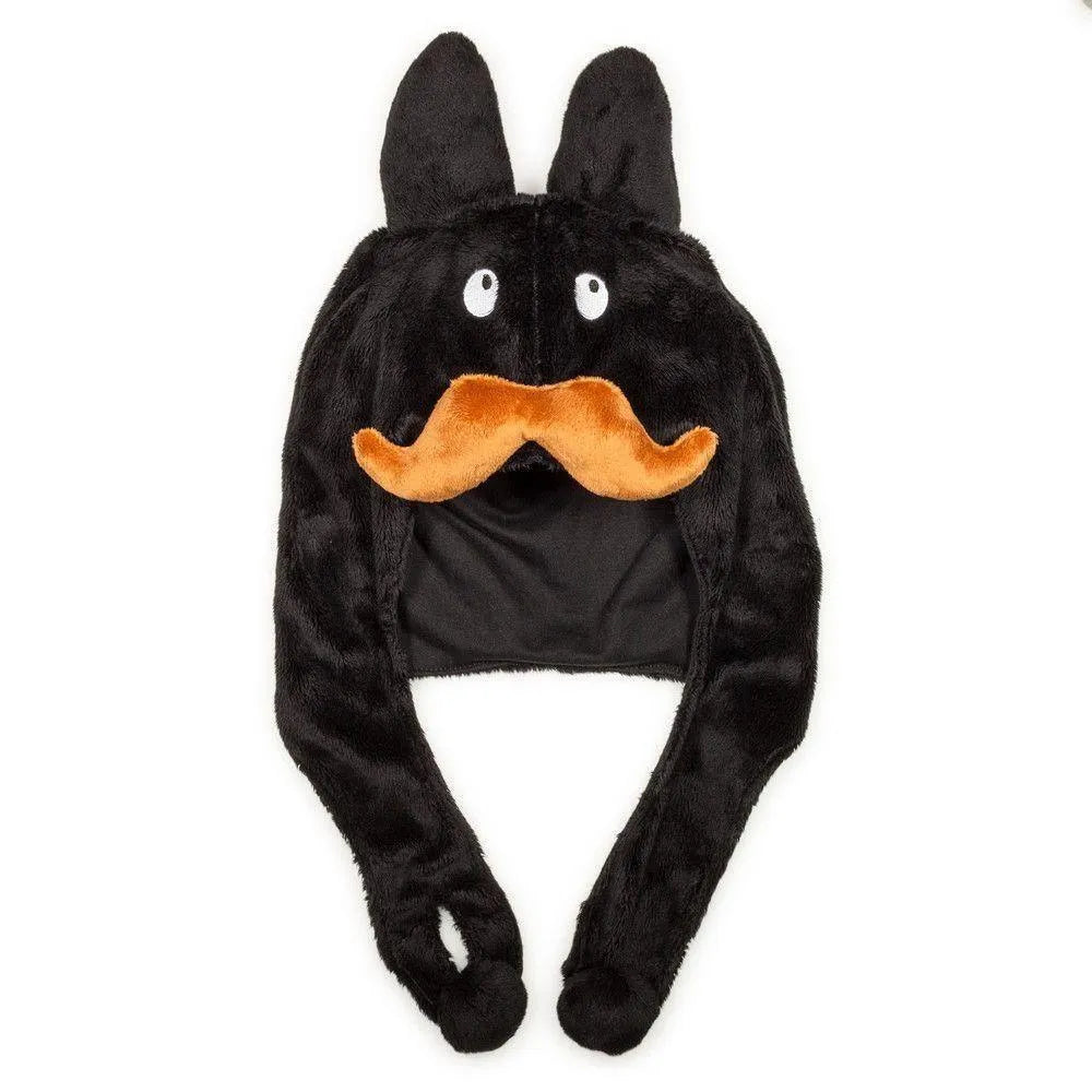 KIDTRLBA002BLK Kozik - Stache Labbit Black Hat - Kidrobot - Titan Pop Culture