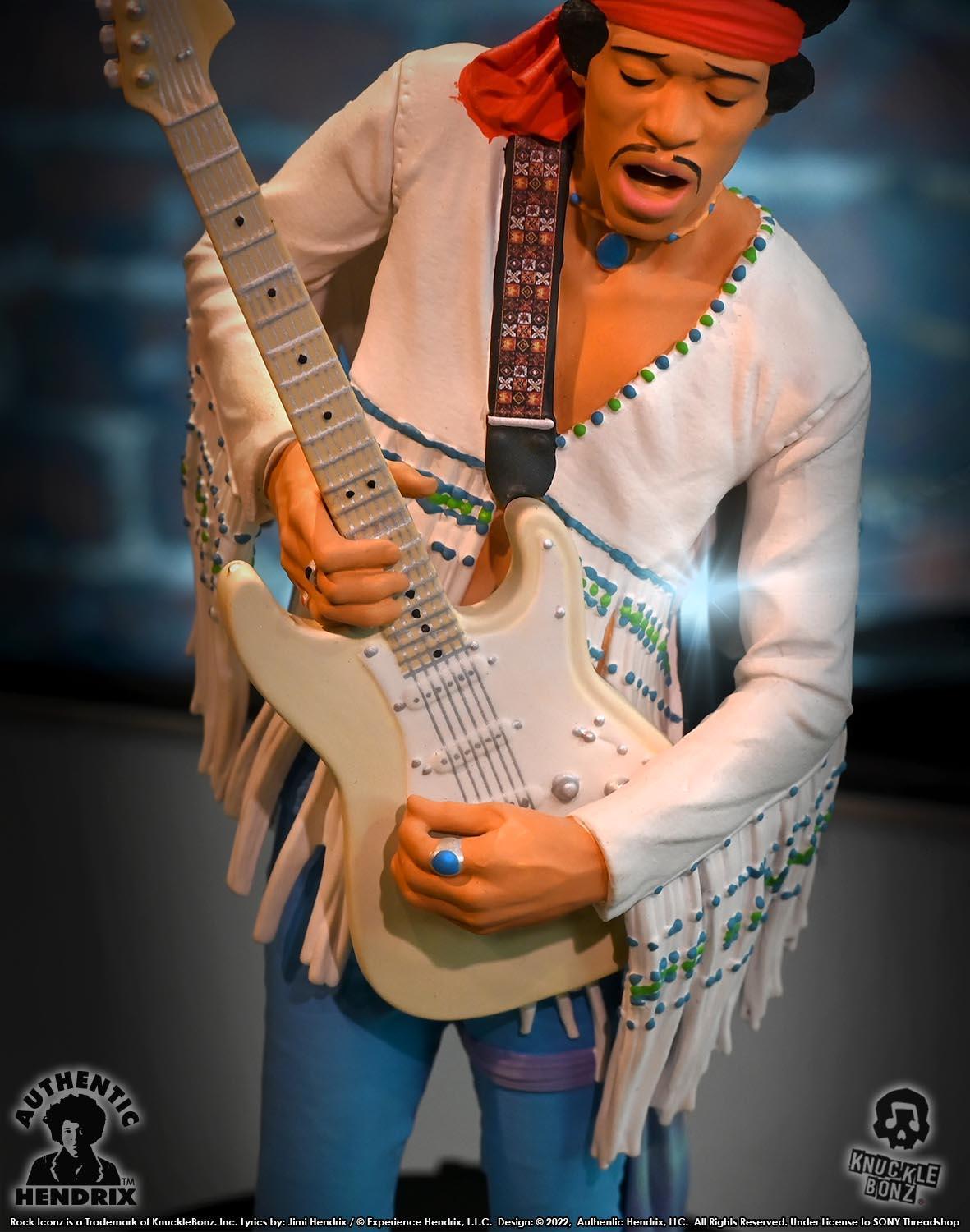 KNUJIMI300 Jimi Hendrix - Rock Iconz Statue 3rd Edition - KnuckleBonz - Titan Pop Culture