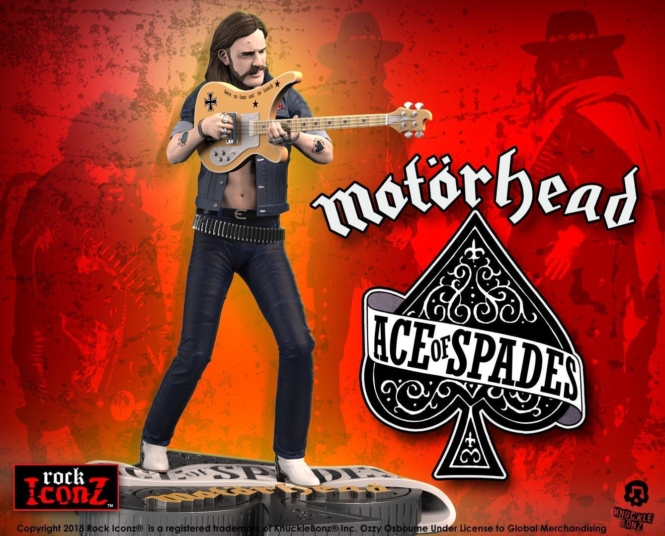 KNULEMMY300 Motorhead - Lemmy III Rock Iconz Statue - KnuckleBonz - Titan Pop Culture