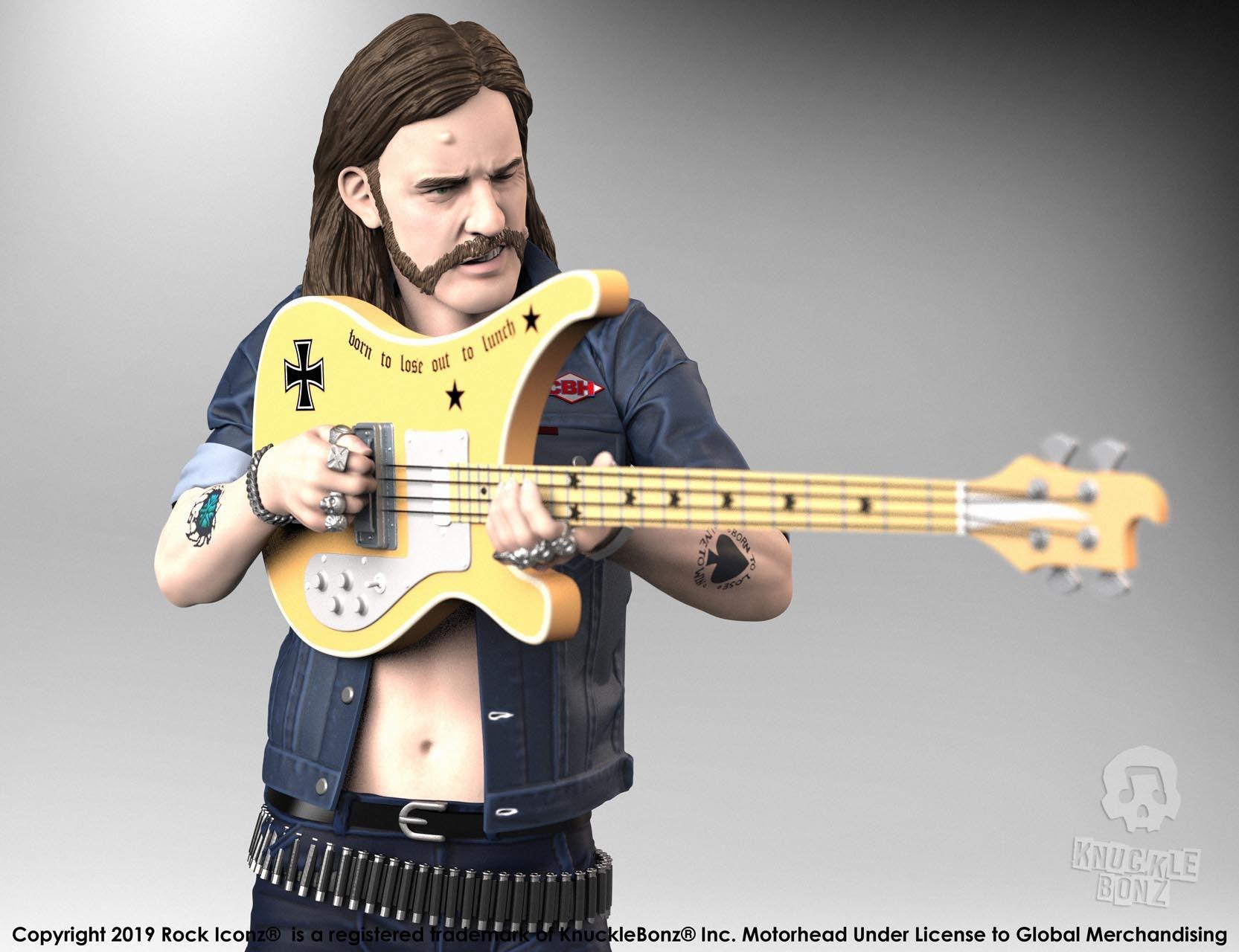 KNULEMMY300 Motorhead - Lemmy III Rock Iconz Statue - KnuckleBonz - Titan Pop Culture