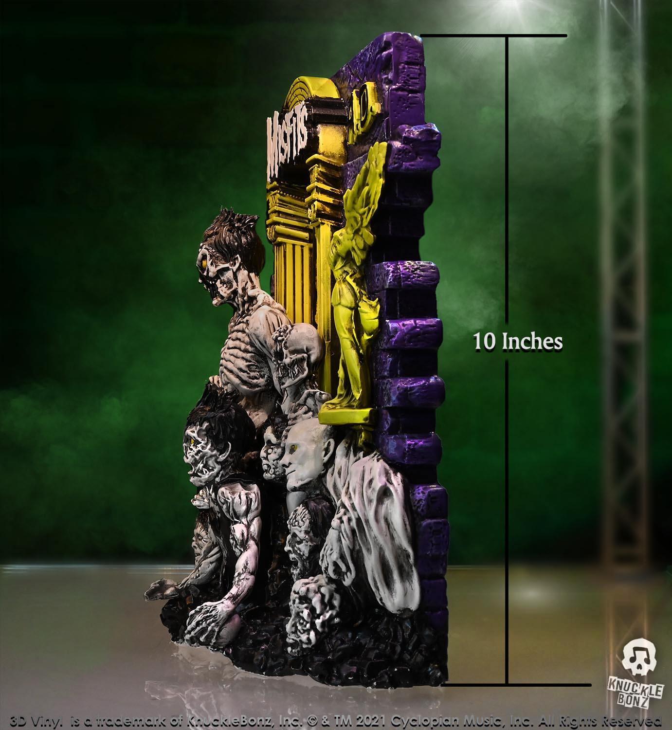 KNUMISFITSEARTH3DV100 Misfits - Earth A.D. 3D Vinyl Statue - KnuckleBonz - Titan Pop Culture